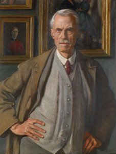 Retrato del artista de Frederick Brown