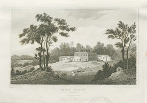 Burton-upon-Trent - Dove Cliff (grabado) de Frederick Calvert