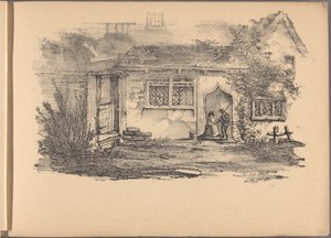 One of A Series of Sixty Sketches of Cottages. Londres, 1825. de Frederick Calvert