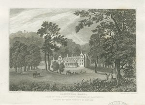 Sandwell Park - Hall: grabado