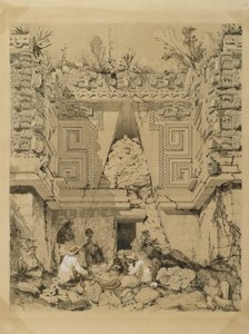 Arco, Casa del Gobernador, Uxmal, Yucatán, 1843