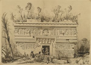 Las Monjas, Chichén Itzá, Yucatán, 1843