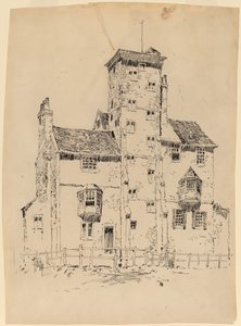 Estructura normanda, 1885 de Frederick Childe Hassam