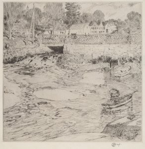 Encaje antiguo, 1915 de Frederick Childe Hassam