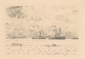 Regreso de la Flota, 1918 de Frederick Childe Hassam