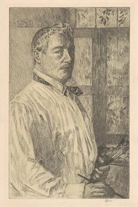 Autorretrato, 1916 de Frederick Childe Hassam