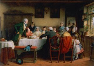 El Desayuno de Boda de Frederick Daniel Hardy