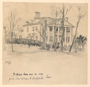 Casa del Gobernador Lounsbury, Main Street, Ridgefield, Conn.
