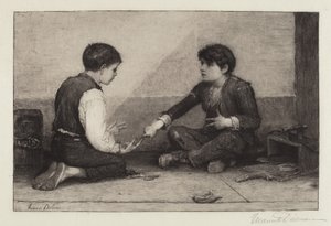 Los jugadores de Mora de Frederick Dielman