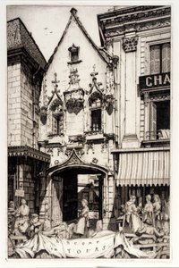 Una escena en Tours de Frederick G. Hall