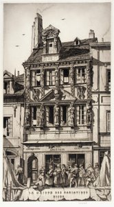 La Maison des Cariatides, Dijon de Frederick G. Hall