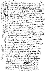 Carta de Arabella Stuart a la Condesa de Shrewsbury, finales del siglo XVI - principios del siglo XVII, 1865