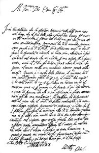 Carta de Galileo Galilei de Frederick George Netherclift