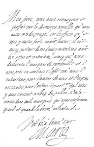 Carta de María de Médici al Duque de Saboya, finales del siglo XVI - principios del siglo XVII, 1865 de Frederick George Netherclift