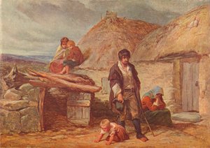 Un desalojo irlandés de Frederick Goodall