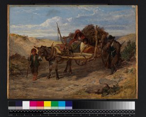 El carro de Heath, 1850 de Frederick Goodall