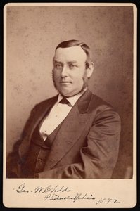 Retrato de George William Childs 1829-1894, 1872 de Frederick Gutekunst
