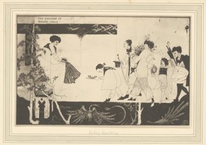 [Aubrey Beardsley: Cumpleaños de Madame Sagalle] de Frederick H. Evans