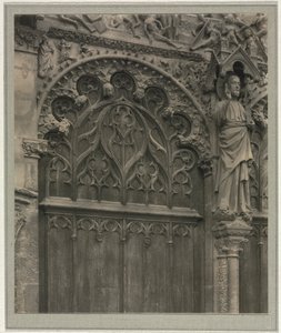Catedral de Bourges: Cripta bajo la nave de Frederick Henry Evans
