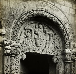 Catedral de Ely: Talla sobre la puerta del Prior de Frederick H. Evans