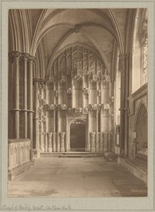 [Catedral de Ely, Capilla del Obispo] de Frederick H. Evans