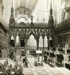Catedral de Ely: Coro al Oeste