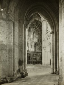 Catedral de Ely: Octógono de la nave sur de Frederick H. Evans