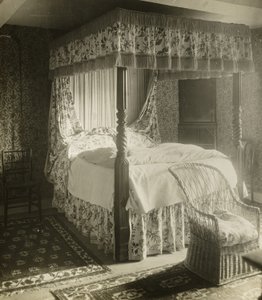 Kelmscott Manor: Bed Wm. Morris Nació En de Frederick H. Evans