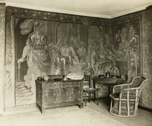 Mansión Kelmscott: En la Sala de Tapices de Frederick H. Evans