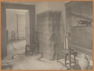 Mansión Kelmscott: Pasadizo a la habitación con paneles de Frederick H. Evans