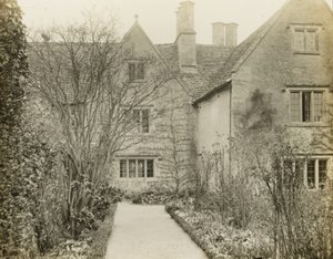 Kelmscott Manor: La fachada del jardín de Frederick H. Evans