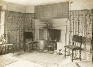 Kelmscott Manor: La Sala Verde de Frederick H. Evans
