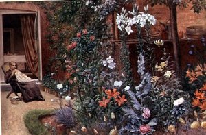Un borde de jardín de Frederick Hamilton Jackson