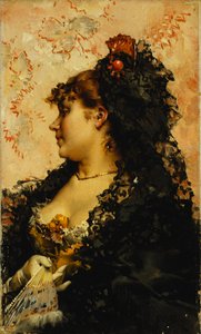 Una belleza española de Frederick Hendrick Kaemmerer