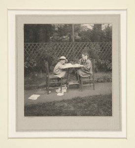 Bárbara y Evan Evans de Frederick Henry Evans