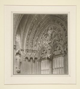 Catedral de Lincoln, pórtico sureste de Frederick Henry Evans