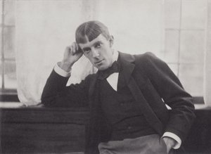 Retrato fotográfico de Aubrey Beardsley (1872-98) por Frederick Evans (1853-1943) de Frederick Henry Evans