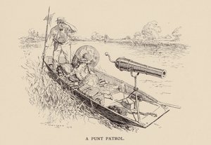 A Punt Patrol (litografía) de Frederick Henry Townsend