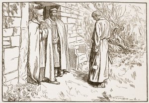 Owini en el monasterio, ilustración de 