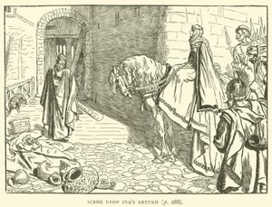 Escena en el regreso de Inas de Frederick Henry Townsend