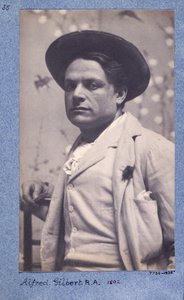 Alfred Gilbert, 1892 de Frederick Hollyer