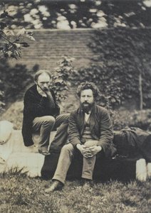 Edward Burne Jones y William Morris, galería William Morris, Londres (fotografía) de Frederick Hollyer