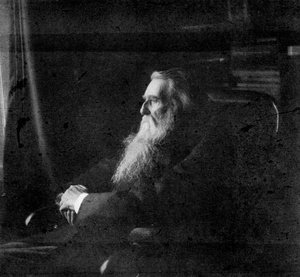 John Ruskin, artista, autor, crítico y pensador social británico, 1900 de Frederick Hollyer