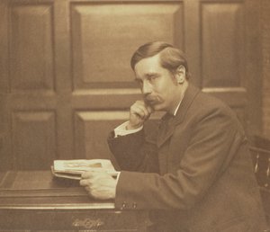 Retrato fotográfico de Herbert George Wells (1866-1946) por Frederick Hollyer (1837-1933) 1903 de Frederick Hollyer