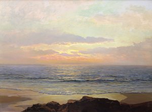 Atardecer plácido de Frederick Judd Waugh