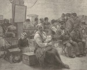 En la tierra prometida de Frederick Juengling, after Charles Frederic Ulrich