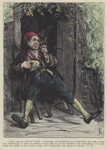 Ilustración para Barnaby Rudge de Frederick L. Bernard