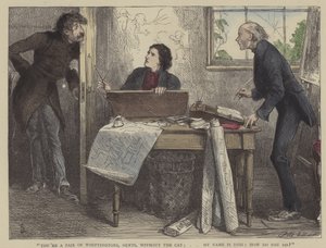 Ilustración para Martin Chuzzlewit de Frederick L. Bernard