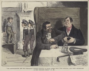 Ilustración para Nicholas Nickleby de Frederick L. Bernard