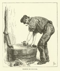 Lavando sus papas de Frederick L. Bernard
